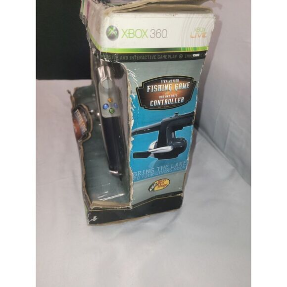 Bass Pro Shops XBOX 360 Fishing Rod And Reel Controller for The Strike VideoGame - Picture 5 of 10
